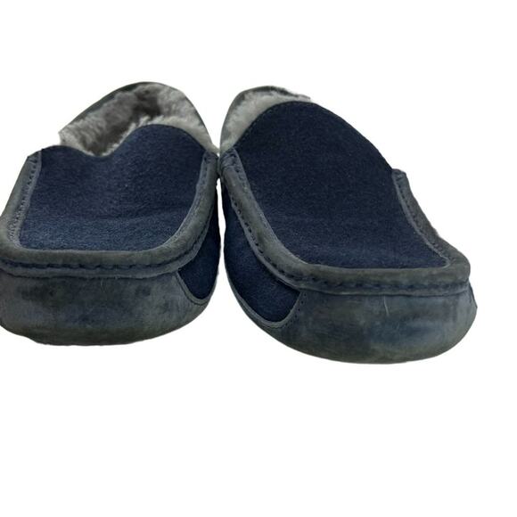 UGG Ascot Wool Men’s Slippers Navy Size 12 main image 7